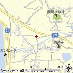 香川県三豊市仁尾町仁尾甲1591周辺の地図