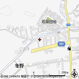 和歌山県和歌山市冬野1221周辺の地図