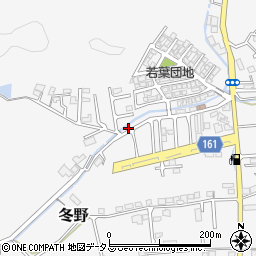 和歌山県和歌山市冬野1220-3周辺の地図