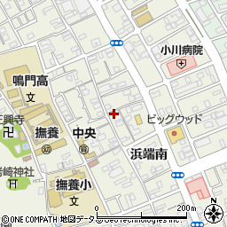 徳島県鳴門市撫養町斎田浜端南12周辺の地図