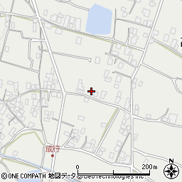 香川県三豊市高瀬町比地2195周辺の地図