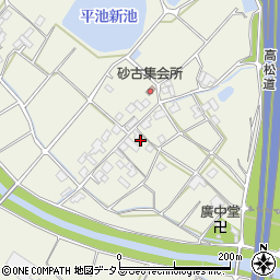香川県三豊市高瀬町上勝間2239-1周辺の地図