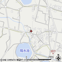 香川県三豊市高瀬町比地2405周辺の地図