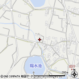 香川県三豊市高瀬町比地2451周辺の地図