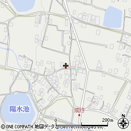 香川県三豊市高瀬町比地2421周辺の地図