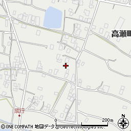 香川県三豊市高瀬町比地2184周辺の地図
