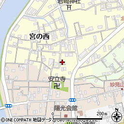 徳島県鳴門市撫養町北浜宮の東29-40周辺の地図