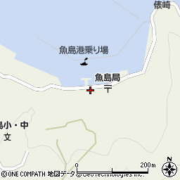 上島町魚島総合支所周辺の地図