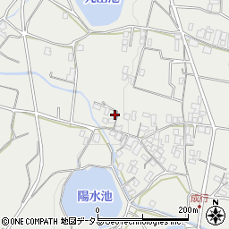 香川県三豊市高瀬町比地2404周辺の地図