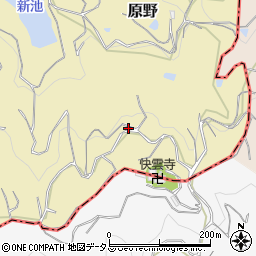 和歌山県海南市原野866-1周辺の地図