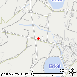 香川県三豊市高瀬町比地2497周辺の地図