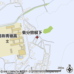 山口県美祢市大嶺町東分向原572周辺の地図