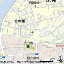 徳島県鳴門市撫養町北浜宮の東29-18周辺の地図