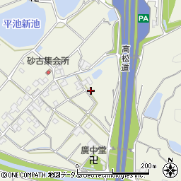 香川県三豊市高瀬町上勝間2224-1周辺の地図