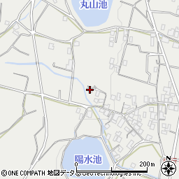 香川県三豊市高瀬町比地2459周辺の地図