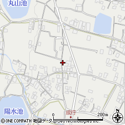 香川県三豊市高瀬町比地2223周辺の地図