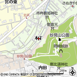 徳島県鳴門市撫養町弁財天本丁周辺の地図