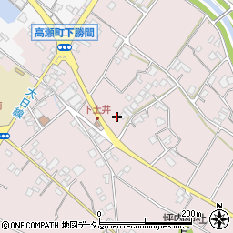 香川県三豊市高瀬町下勝間166-2周辺の地図