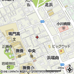 徳島県鳴門市撫養町斎田浜端南2周辺の地図