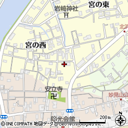 徳島県鳴門市撫養町北浜宮の東29周辺の地図