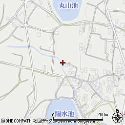 香川県三豊市高瀬町比地2458周辺の地図