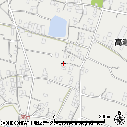 香川県三豊市高瀬町比地2182周辺の地図