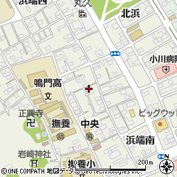 徳島県鳴門市撫養町斎田岩崎132周辺の地図