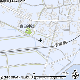 香川県三豊市高瀬町比地中1600周辺の地図