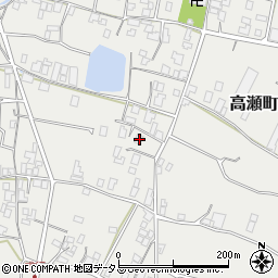 香川県三豊市高瀬町比地2179周辺の地図