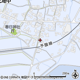 香川県三豊市高瀬町比地中1605周辺の地図