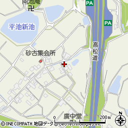 香川県三豊市高瀬町上勝間2226-2周辺の地図