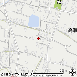 香川県三豊市高瀬町比地2169周辺の地図