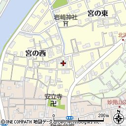 徳島県鳴門市撫養町北浜宮の東29-5周辺の地図