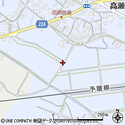 香川県三豊市高瀬町比地中2329周辺の地図