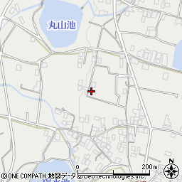 香川県三豊市高瀬町比地2592周辺の地図