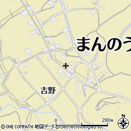 香川県仲多度郡まんのう町吉野2961周辺の地図
