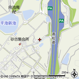 香川県三豊市高瀬町上勝間2205周辺の地図