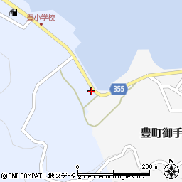 広島県呉市豊町大長4787-8周辺の地図
