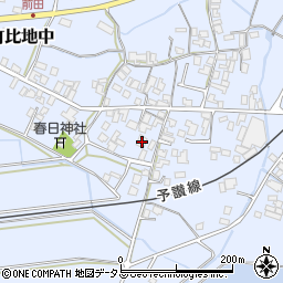 香川県三豊市高瀬町比地中1673周辺の地図