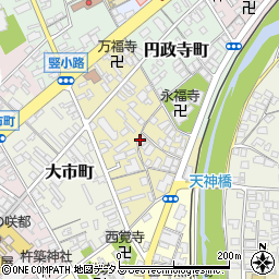 山口県山口市堂の前町周辺の地図