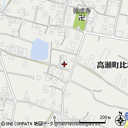 香川県三豊市高瀬町比地2084周辺の地図