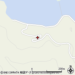 愛媛県越智郡上島町魚島大木周辺の地図