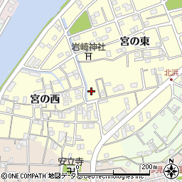 徳島県鳴門市撫養町北浜宮の東23周辺の地図
