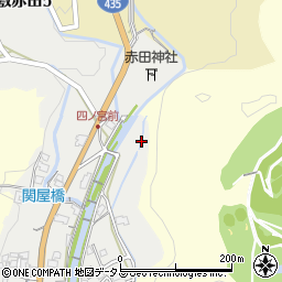 吉敷川周辺の地図