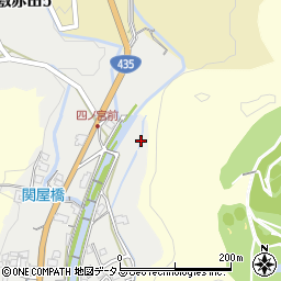 吉敷川周辺の地図