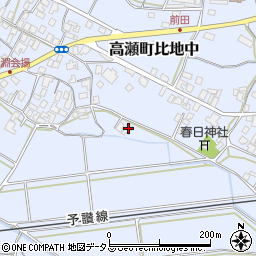 香川県三豊市高瀬町比地中2431周辺の地図