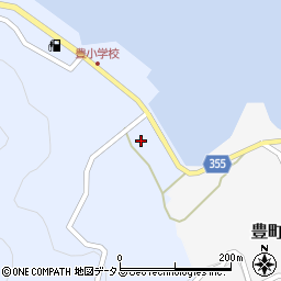 広島県呉市豊町大長4786-1周辺の地図