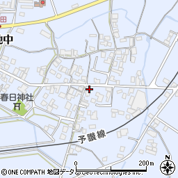 香川県三豊市高瀬町比地中1658周辺の地図