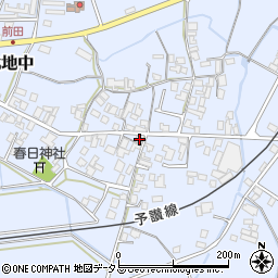 香川県三豊市高瀬町比地中1661周辺の地図