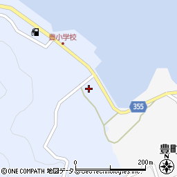 広島県呉市豊町大長4786-2周辺の地図